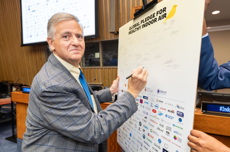 AtmosAir Signs Global Pledge for Healthy Indoor Air During UN Climate Week